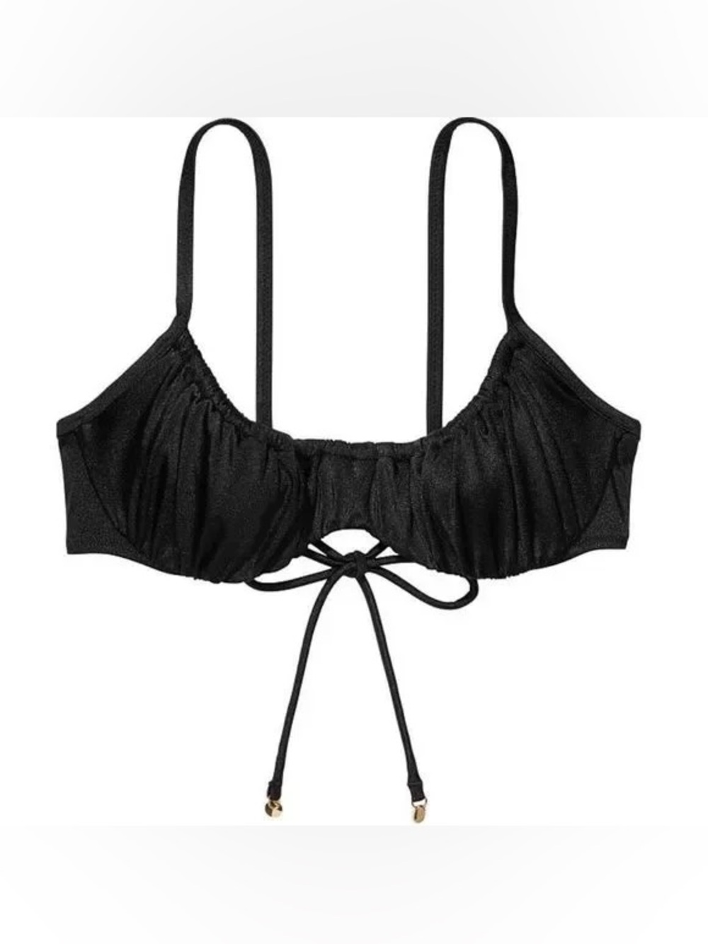 Victoria’s Secret Swim Ruched Wicked bikini top - 32B